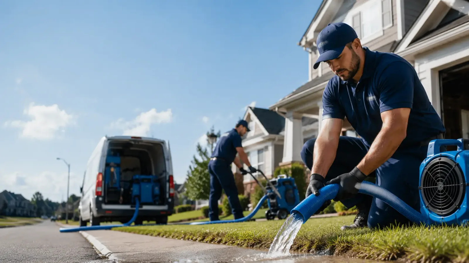Flood Damage Restoration in Alger, OH